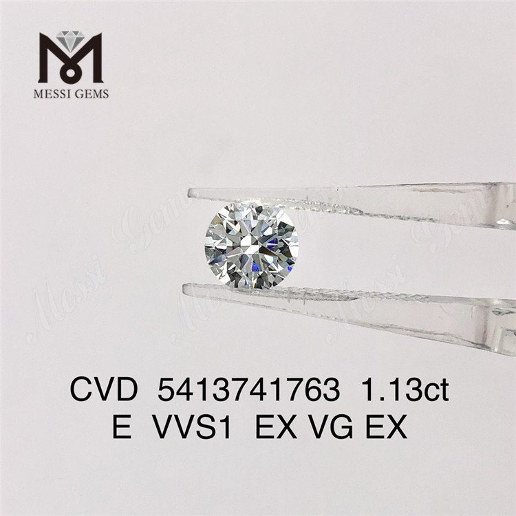 1.13ct E cvd diamond vvs loose White man made diamond factory price