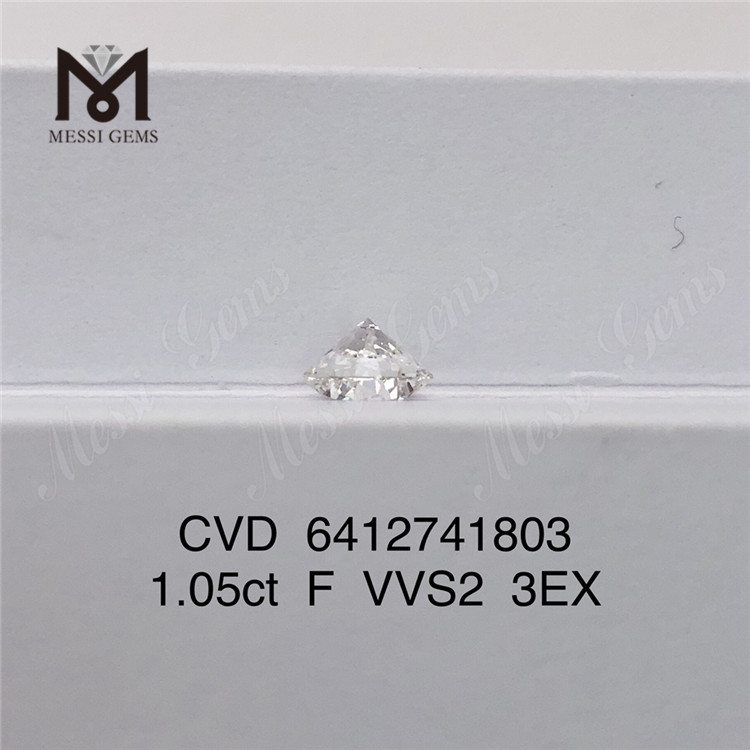 1.05ct VVS cvd diamond wholesale price F 3EX man mande diamond on sale