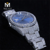 Top brand custom design Luxury ice out men women watch DEF vvs moissanite watch