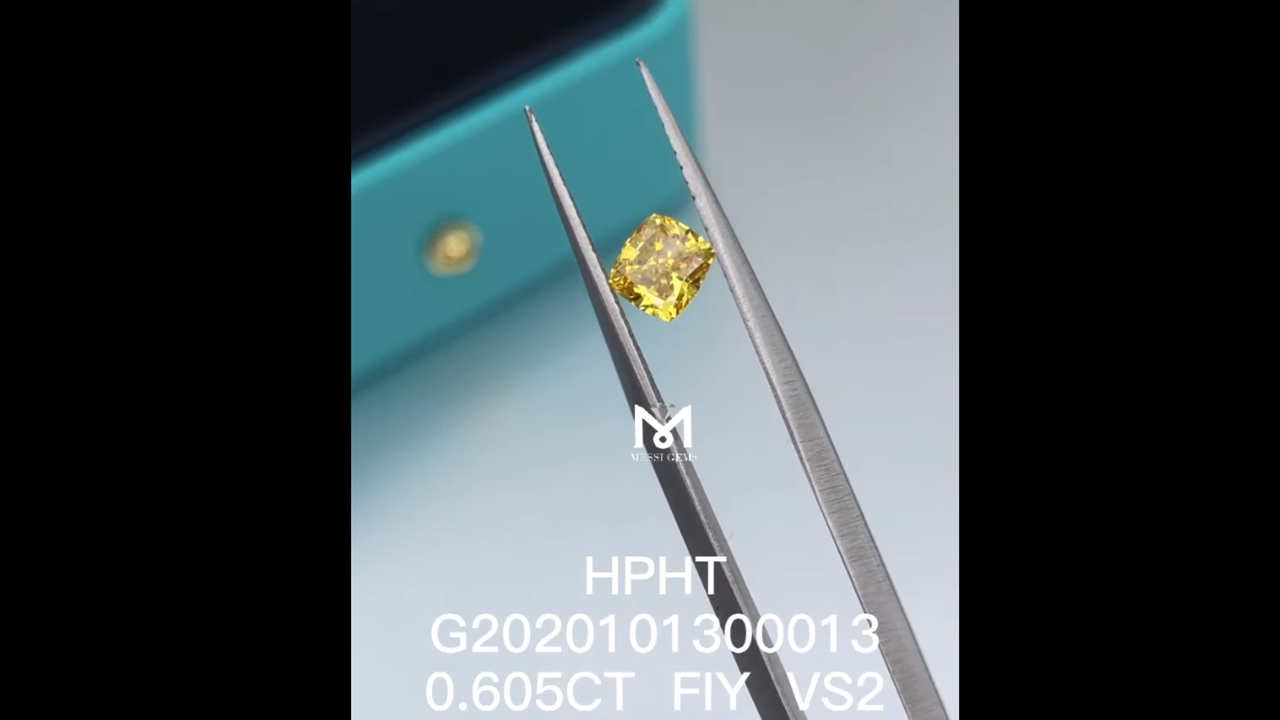 0.605ct FIY CU EX lab grown diamond VS2 VG Video
