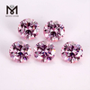 GRA -Zertifikat Top -Qualität 1Carat Großhandelspreis Pink Moisonite runde Form Edelstein für Schmuck