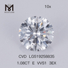 1.08CT E VVS1 cheap man made diamond 3EX loose synthetic diamonds CVD