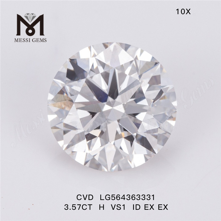 3.57CT H VS1 ID EX EX lab diamond CVD LG564363331