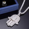 Moissanite Diamond Iced out Hip Hop Pendant iced out mens chain