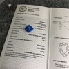 1.06CT PEAR FANCY INTENSE GREENISN BLUE VS1 EX VG lab diamond CVD LG520205448