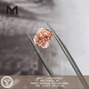 1.17ct RECTANGULAR Synthetic Diamonds Pink Colour HPHT Orange Pink Loose Lab Diamonds LG534250292