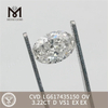 3.22CT D VS1 Овальный человек создал бриллианты IGI 丨 Messigems CVD LG617435150