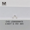2.42CT G VS1 3EX IGI Lab Diamonds CVD for Sale LG563208475丨Messigems