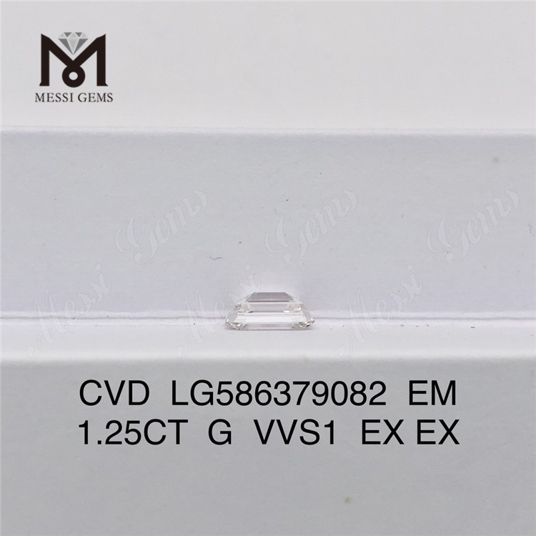 1.25CT G VVS1 CVD emerald igi diamond Certifying Excellence丨Messigems LG586379082 