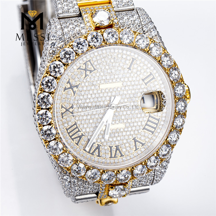 High Quality Affordable Moissanite Watches Luxury
