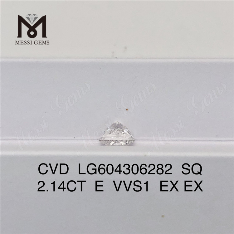 2.14CT E VVS1 SQ cvd diamond Sustainable Choices LG604306282丨Messigems