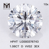 1.06CT D VVS2 3EX hthp diamonds HPHT LG593376743