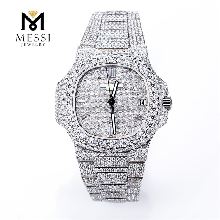 Orologi lussuosi VVS Moissanite Watch Premium Quality MSA-581