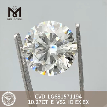10.27CT E VS2 ID EX EX CVD lab grown diamond LG681571194