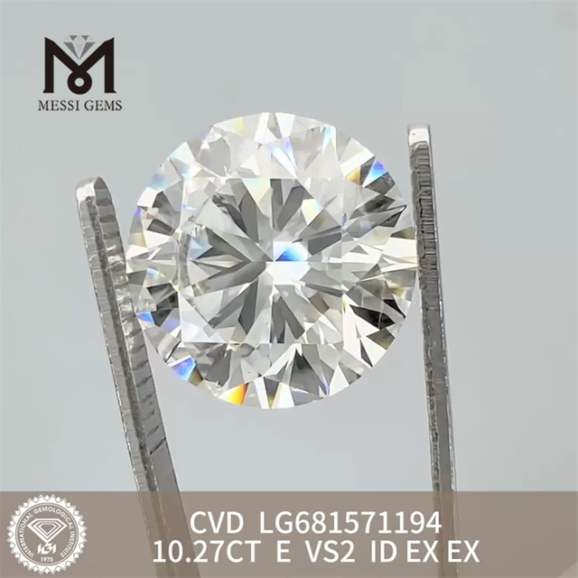 10.27CT E VS2 ID EX EX CVD lab grown diamond LG681571194
